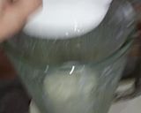A picture of step 2 of Mint Lassi 💚🥛🇮🇳🇵🇰.