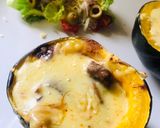 A picture of step 4 of Stuffed Squash Pumpkin.