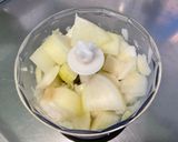 Une image de l'étape 7 de Farce pour poissons au chou romanesco, ail, oignon et estragon (anti gaspi).