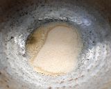 A picture of step 2 of Semolina kheer/ Rava payasam.