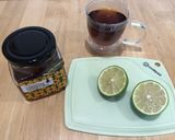 蜂蜜咖啡佐檸檬片的食譜步驟1照片