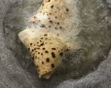 A picture of step 4 of Veg Samosa (Leftover chapati Instant, crispy, without maida).