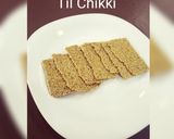 A picture of step 1 of Til Chikki.