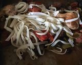 A picture of step 7 of 1000. California Farm Rabbit Cacciatore Dinner.