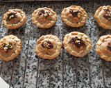 Foto del paso 8 de la receta: Obleas rellenas de crema de chocolate y mix de cereales