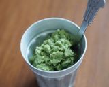A picture of step 5 of MATCHA Granita.