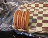 Csíkos kekszes süti recept fázis 3 fotója