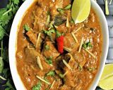 A picture of step 6 of Ginger Mutton Angara.