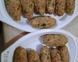 A picture of step 6 of Labnani kabab/Lebanese kebab.