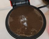 Foto langkah ke 3 dari resep Waffle Coklat.