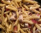 Foto del paso 3 de la receta: Pasta con pollo, tocino y espárragos