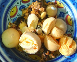 Foto del paso 4 de la receta: Huevos Mimosa rellenos de mejillones en escabeche