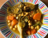 Foto del paso 8 de la receta: Garbanzos guisados con alcachofas