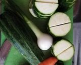 Foto del paso 1 de la receta: Guiso de zapallo italiano con queso