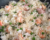 Foto del paso 4 de la receta: Arroz chino con berenjenas caramelizadas, tomates asados y aliño de yogur