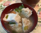 Foto langkah ke 5 dari resep Sup Baso Ayam Enoki plus Tahu 🍲.