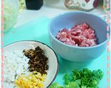 鹹蛋蒸肉的食譜步驟1照片