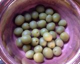A picture of step 6 of Foolproof Ume Plum Compote.
