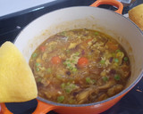 Foto del paso 6 de la receta: Arroz integral caldoso con verduras, shiitake y miso