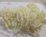 A picture of step 1 of My Original Pan-Fried Okonomiyaki.