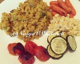Foto langkah ke 5 dari resep Nasi biryani instant dengan sayuran panggang.