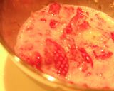 A picture of step 2 of Spring Colored Strawberry and Condensed Milk Ice Cream.