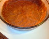 A picture of step 6 of scrummy savoury veggie cheesecake.