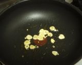 A picture of step 3 of Stir-fry with the Outer Leaves of Lettuce.