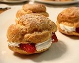 A picture of step 7 of Microwave-Oven Cream Puffs.