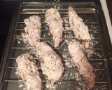 A picture of step 4 of Fried Chicken: The PERFECT breading.
