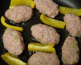 A picture of step 3 of Minced Pork Sweet and Salty Teriyaki Tsukune Patties.