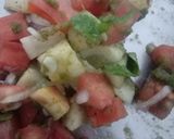 A picture of step 5 of Salad with chutney.