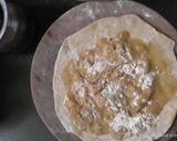 A picture of step 2 of Ghee Roti.