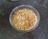 A picture of step 1 of Chickpeas healthy falafel & hummus.