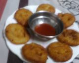 A picture of step 3 of Potato smiley.