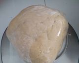 Foto langkah ke 2 dari resep Roti Tawar Pisang Keju (Autolyse).