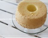 A picture of step 10 of Plain Chiffon Cake.