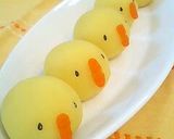 A picture of step 8 of Chick-shaped Japanese Traditional Sweets.