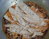 A picture of step 7 of Rajasthani Papad Curry.