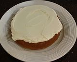 A picture of step 11 of Salted Caramel Apple Layer Cake with Cinnamon Marscapone Cream Frosting.