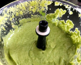 Foto del paso 5 de la receta: Calabacitas rellenas de quinoa a la marinara y salsa de cilantro