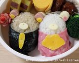 A picture of step 13 of Hinamatsuri Charaben Rilakkuma Hina Dolls.