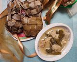 Foto langkah ke 4 dari resep Ketupat Sayur.