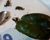 A picture of step 3 of Fire Roasted Peppers.