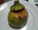 A picture of step 10 of Easy Italian Round Zucchini Stuffed with Meat.