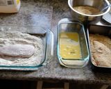 A picture of step 2 of Chicken parmagiana.