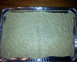 A picture of step 9 of Taisen's mom's no noodle lasagna.