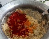A picture of step 3 of Onion upmaa.
