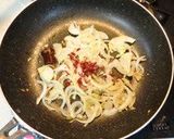 A picture of step 5 of Summer's Choice Coconut Milk Curry.