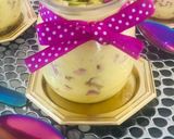 A picture of step 1 of Elaichi Srikhand.